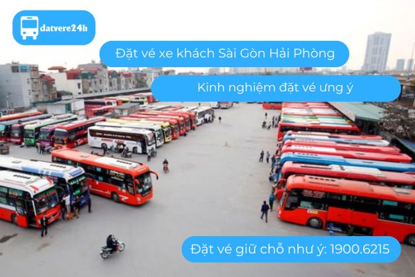 Kinh nghiệm đặt vé xe sài gòn hải phòng