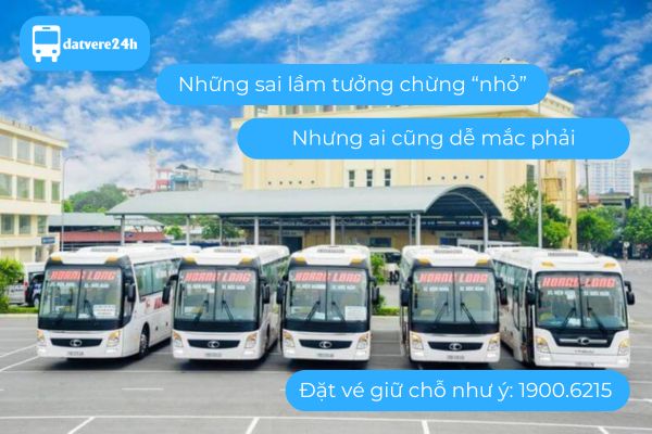 Những sai lầm thường gặp & cách tránh khi đi xe hà nội huế