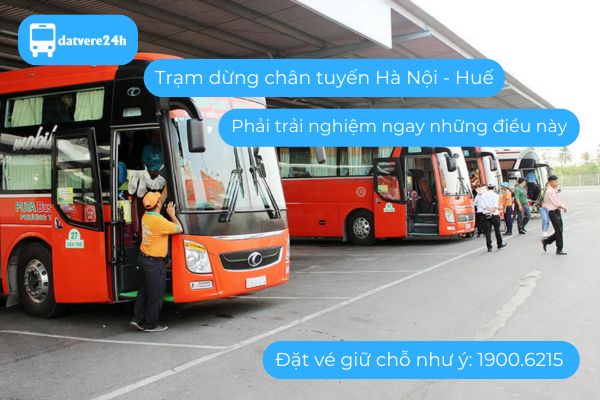 Trạm dừng chân tuyến Hà Nội Huế